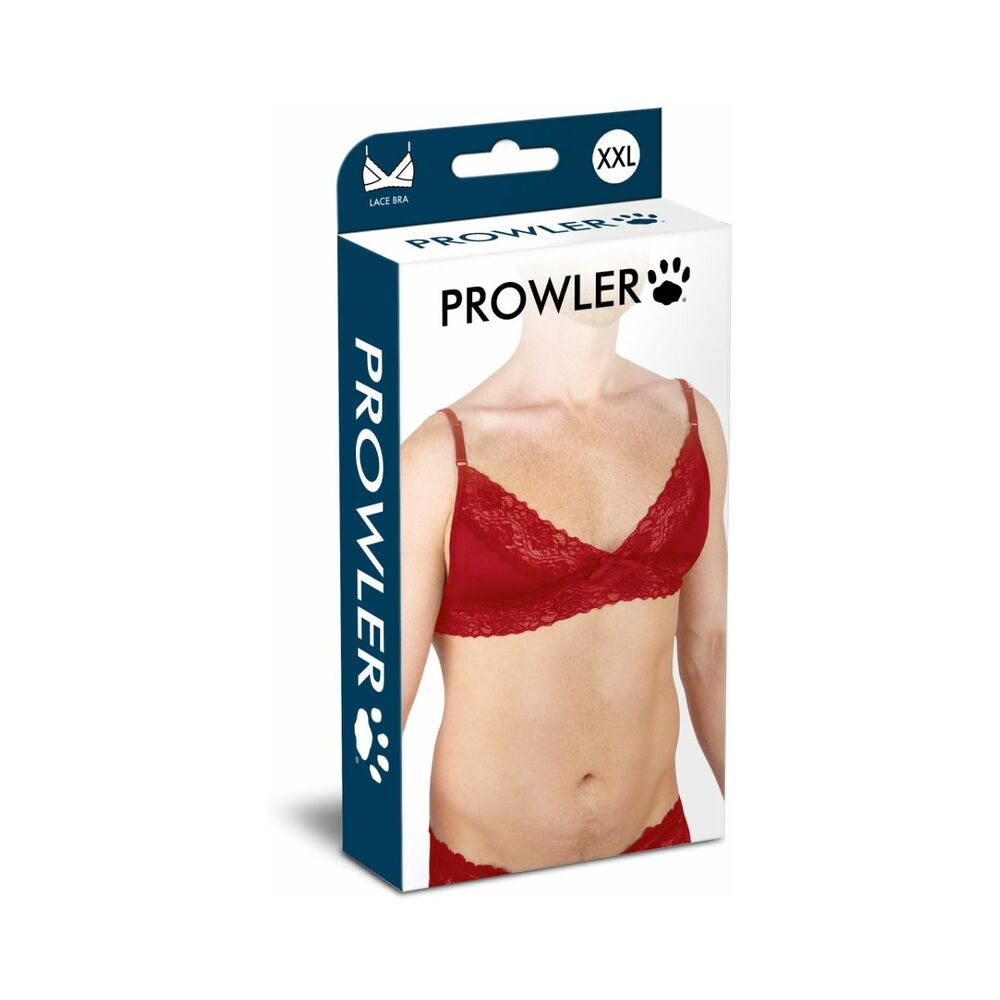 Prowler Red Lace Bra Xxlarge